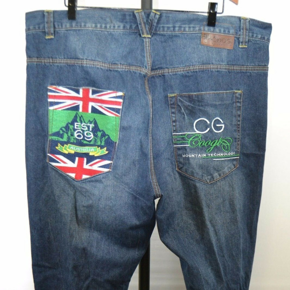 COOGI Australia Jeans 46 x34 Distressed Jeans - Picture 1 of 8